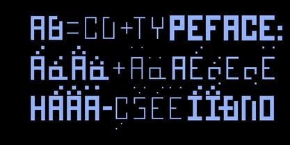 Piksel Core Font Poster 4