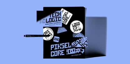 Piksel Core Font Poster 5