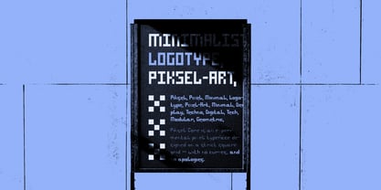 Piksel Core Font Poster 8