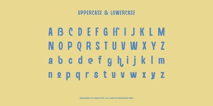 Butter Humble Font Poster 2