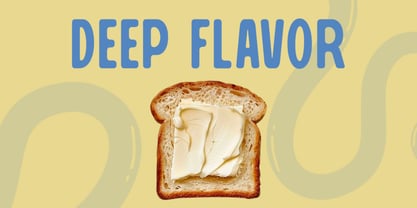 Butter Humble Font Poster 6