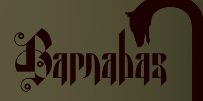 Nightshade Font Poster 2