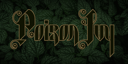 Nightshade Font Poster 6