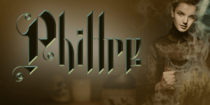 Nightshade Font Poster 3