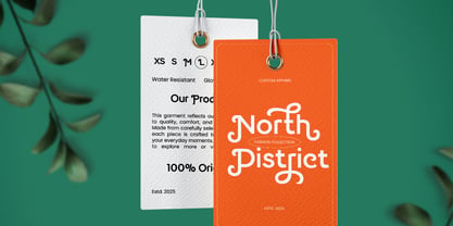 Bukin Font Poster 4
