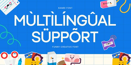 Bambi Font Poster 12