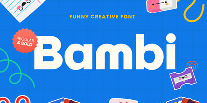 Bambi Font Poster 1