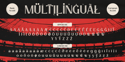 Trivelas 21 Font Poster 12