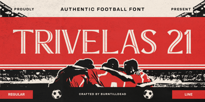 Trivelas 21 Font Poster 1