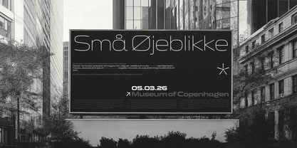 Mirano Extended Font Poster 11