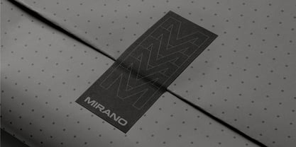 Mirano Extended Font Poster 14