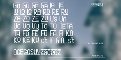 Futurique Font Poster 3