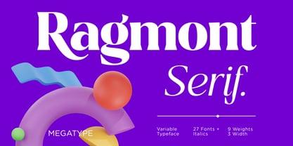 Ragmont Serif Font Poster 1
