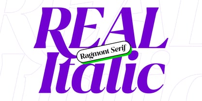 Ragmont Serif Font Poster 4