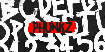 Phunkz Font Poster 6