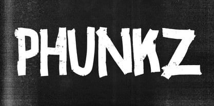 Phunkz Font Poster 1