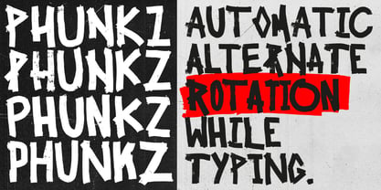 Phunkz Font Poster 3