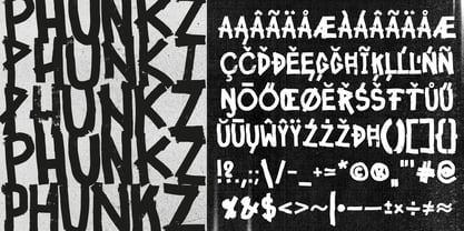 Phunkz Font Poster 5
