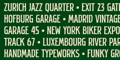 GR Hofburg Font Poster 3
