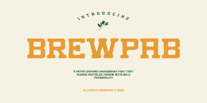 Brewpab Font Poster 1