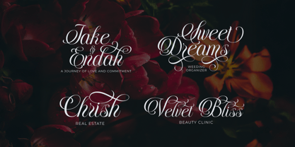 Floralina Font Poster 7