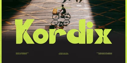 Kordix Font Poster 1