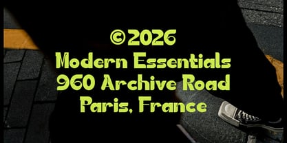 Kordix Font Poster 5