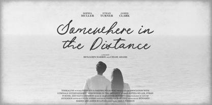 Frosted Lines Font Poster 6