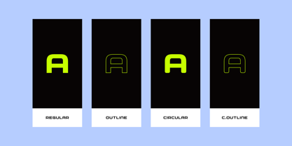 Cardio Font Poster 3