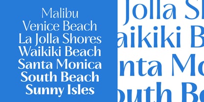 Trancoso Sans Font Poster 12