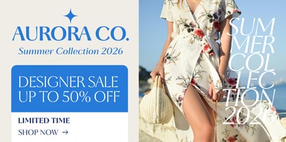 Trancoso Sans Font Poster 6