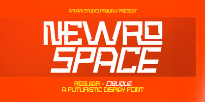 Newro Space Font Poster 1