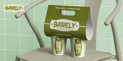 Borlasino Font Poster 5