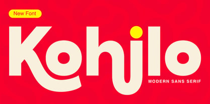 Kohilo Font Poster 1