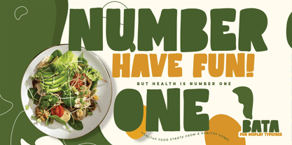 Bata Font Poster 3
