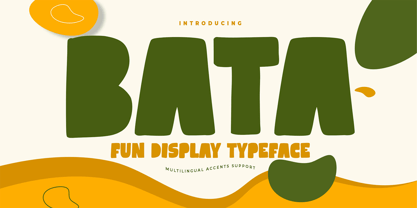 Bata Font Poster 2