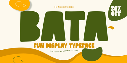 Bata Font Poster 1