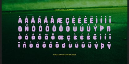 Poulens Font Poster 11