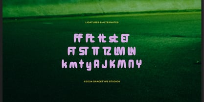 Poulens Font Poster 12
