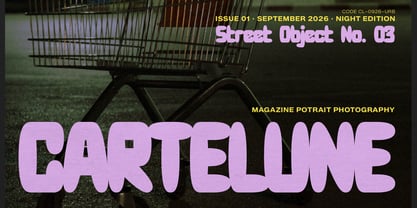 Poulens Font Poster 3