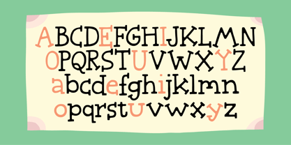 Sleepless Eye Font Poster 9