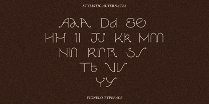 Vignelo Font Poster 5