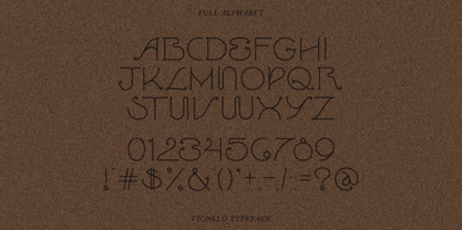 Vignelo Font Poster 3