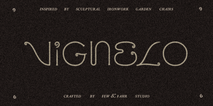 Vignelo Font Poster 1