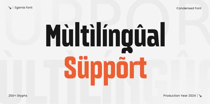 Egonia Font Poster 12