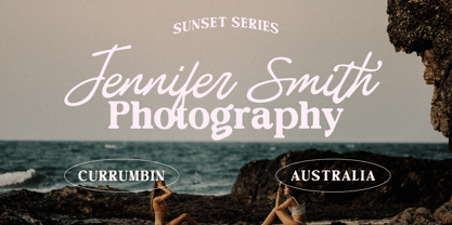 Editorial Collection Script Font Poster 2