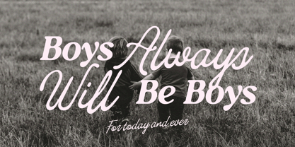 Editorial Collection Script Font Poster 6