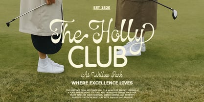 Auratime Font Poster 3