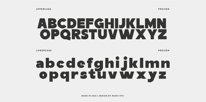 Mogtan Font Poster 2