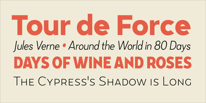 Tady Font Poster 9